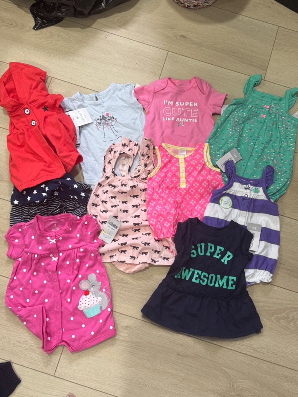 BNWT Carter’s baby girl summer haul nb-3 month